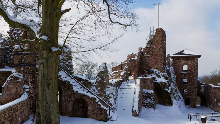 Fotokurs auf der Burgruine Hohnstein