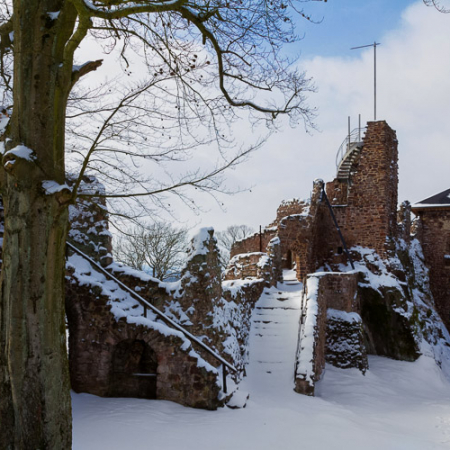 Fotokurs auf der Burgruine Hohnstein