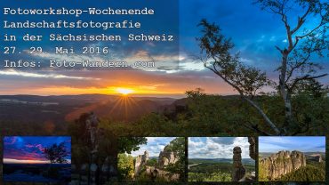 Fotoworkshop Wochenende Mai 2016 in der Sächsischen Schweiz
