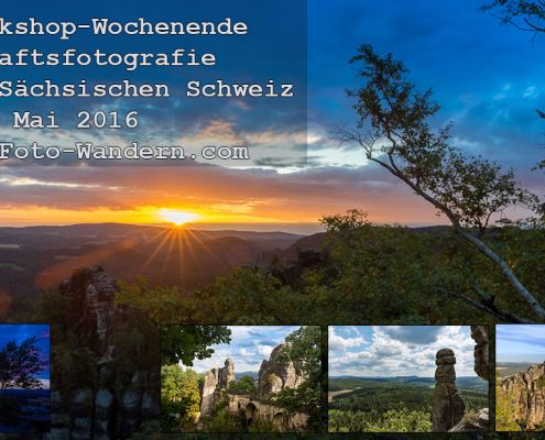Fotoworkshop Wochenende Mai 2016 in der Sächsischen Schweiz