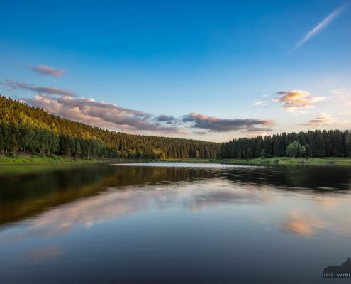 Landschaftsfotografie an der Talsperre Mandelholzalsperre