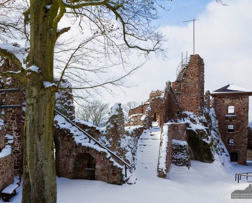 Fotokurs auf der Burgruine Hohnstein im Südharz