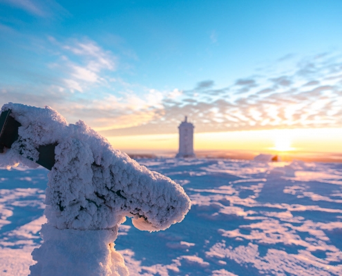 Fotokurs Landschaftsfotografie- Winter auf dem Brocken im Harz