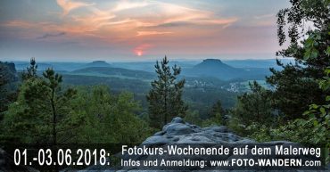 Fotokurs-Wochenende auf dem Malerweg Juni 2018