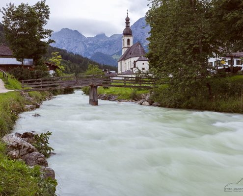 Fotokurs-Wanderwoche Berchtesgadener Land - Kirche in Ramsau