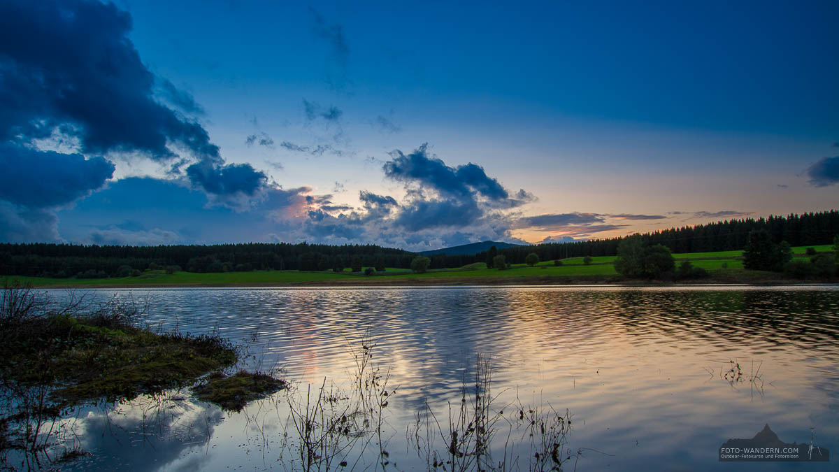 Fotokurs zum Sonnenuntergang Talsperre Mandelholz, Harz