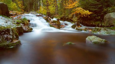 Herbst an der Bode - Fotokurs Langzeitbelichtung im Harz