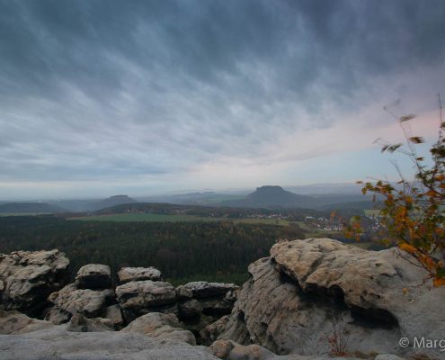 Fotokurs-Wochenende auf dem Malerweg in der Sächsischen Schweiz - Herbst 2017 © Margitta K.