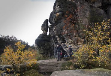 Fotokurs-Wochenende auf dem Malerweg in der Sächsischen Schweiz - Herbst 2017 © Margitta K.
