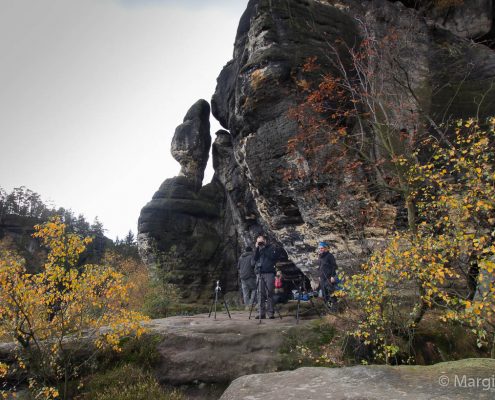 Fotokurs-Wochenende auf dem Malerweg in der Sächsischen Schweiz - Herbst 2017 © Margitta K.