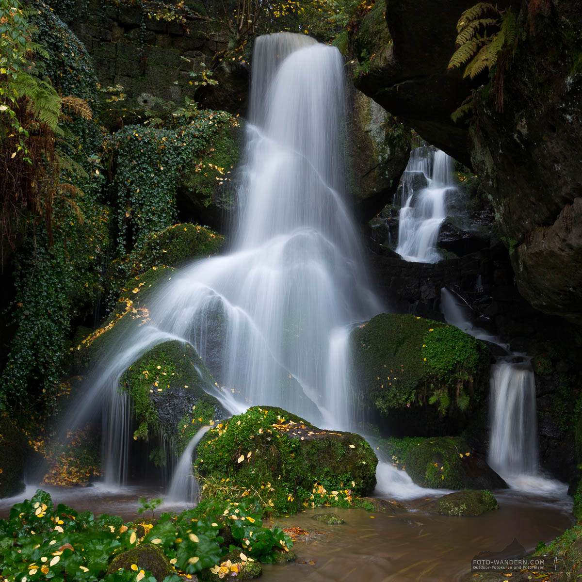 Fotokurs auf dem Malerweg - Lichtenhainer Wasserfall