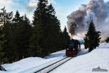 Die Brockenbahn im Harz