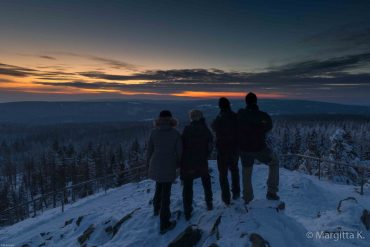 Fotowanderung zum Sonnenuntergang auf den Achtermann © Margitta K.