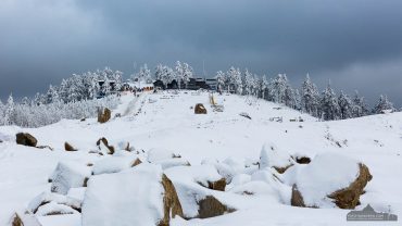 Der Harzer Wurmberggipfel im Winter