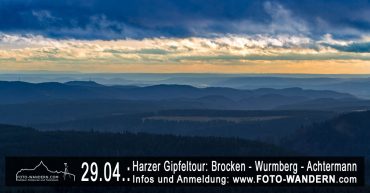 Harzer Gipfeltour: Brocken - Wurmberg - Achtermannshöhe