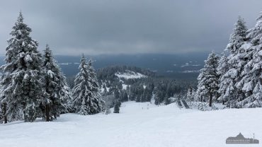 Blick vom Wurmberg im Winter