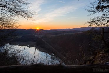 Sonnenuntergang auf dem Himmelreich