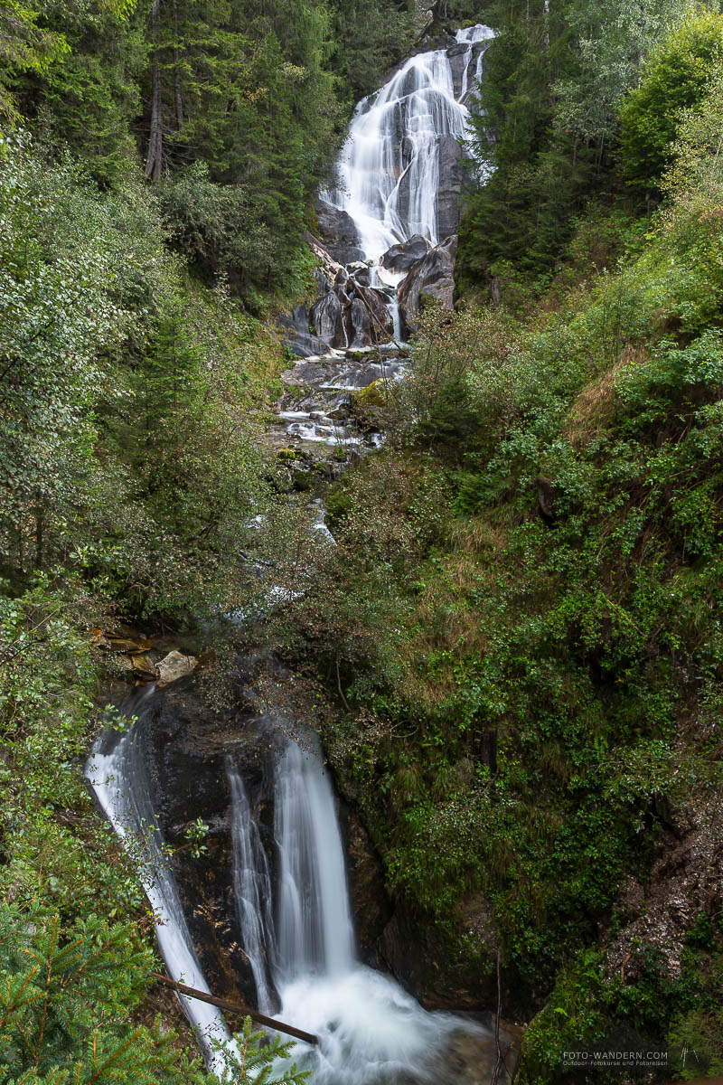 Frankbach - Wasserfall im Tauferer Ahrntal
