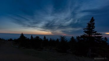 Harzer Gipfeltour -Blaue Stunde auf dem Brocken