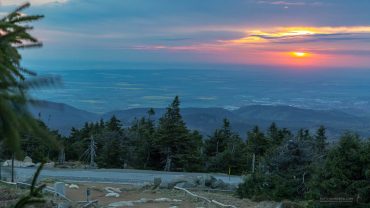 Harzer Gipfeltour -Sonnenaufgang auf dem Brocken