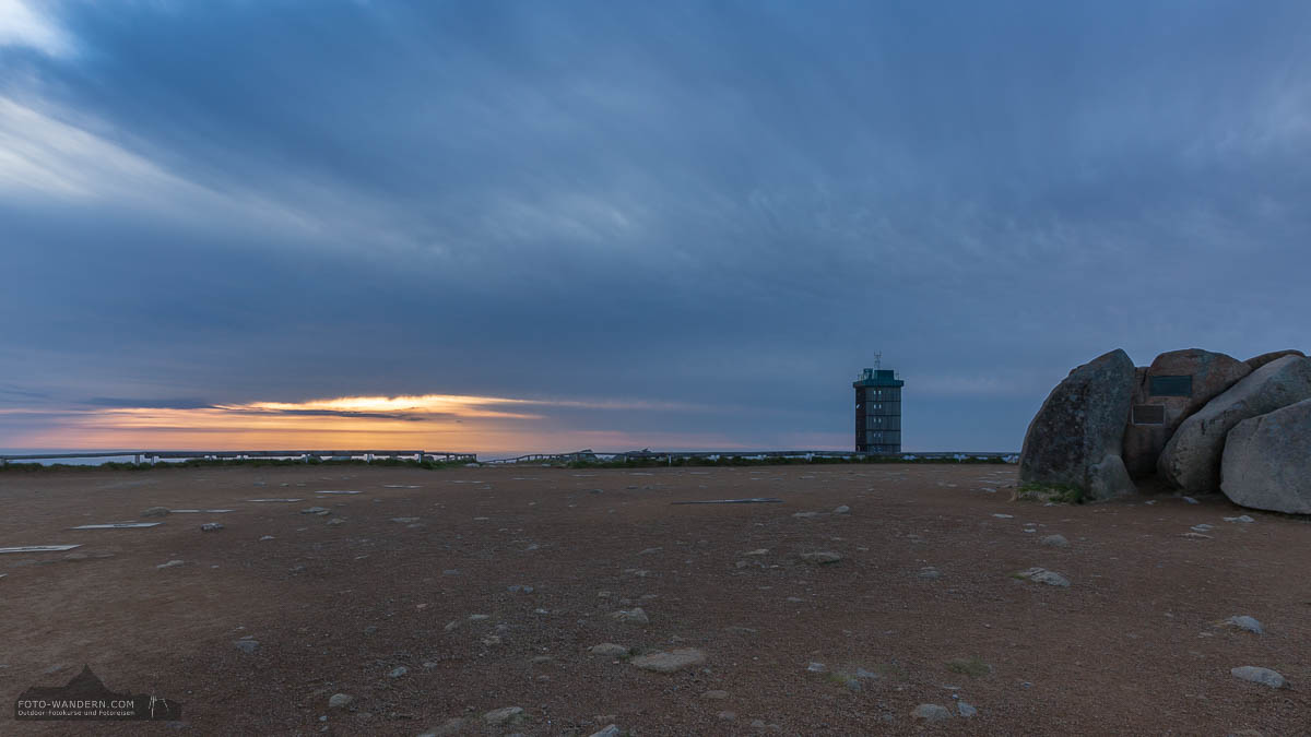 Harzer Gipfeltour -Sonnenaufgang auf dem Brocken