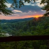 Sonnenuntergang auf dem Himmelreich