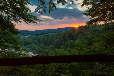 Sonnenuntergang auf dem Himmelreich