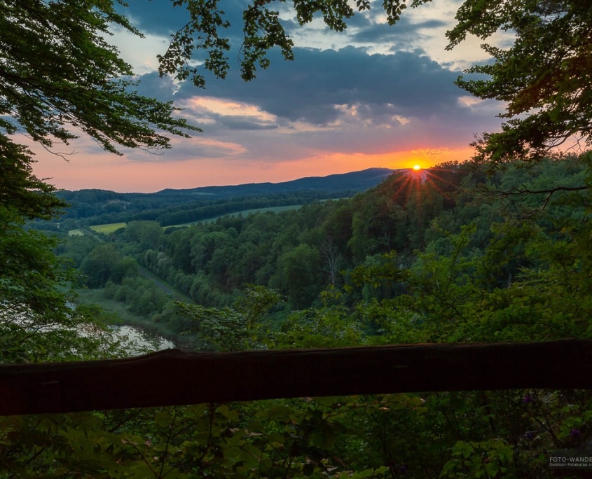 Sonnenuntergang auf dem Himmelreich