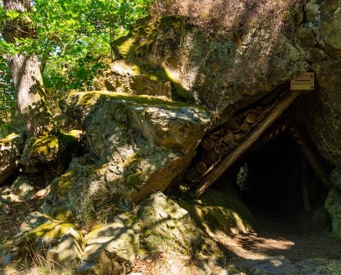 Fotokurs auf den Klippen des Selketals © Janis R