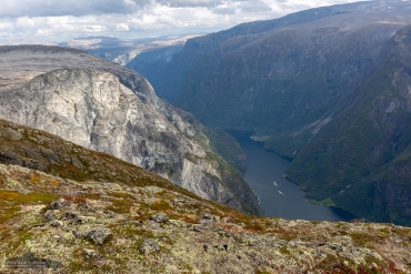 Blick vom Rimstigfjellet zum Breiskrednosi - Fotoreise Norwegen 2018