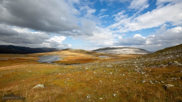 Blick vom Rimstigfjellet zum Breiskrednosi - Fotoreise Norwegen 2018