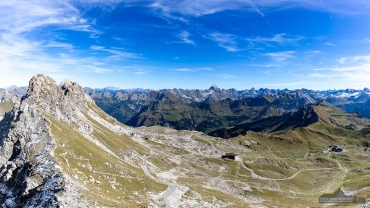 Fotoreise Allgäu 2018 - Nebelhorn-Panorama