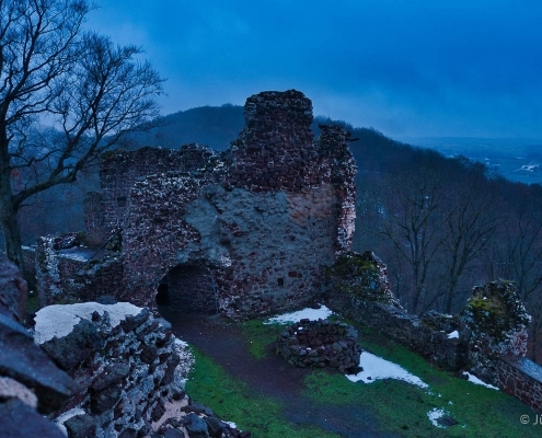 Fotokurs Landschaftsfotografie auf der Burgruine Hohnstein