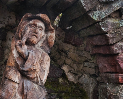 Fotokurs Landschaftsfotografie auf der Burgruine Hohnstein