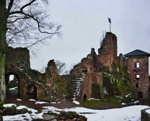 Fotokurs Landschaftsfotografie auf der Burgruine Hohnstein © Silke B.