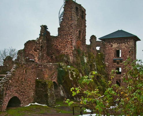 Fotokurs Landschaftsfotografie auf der Burgruine Hohnstein