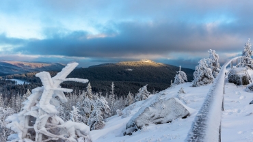 Wurmbergblick vom Achtermann im Harz