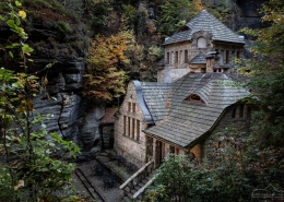 Fotoreise Elbsandsteingebirge - Altes Gaswerk in Hrensko