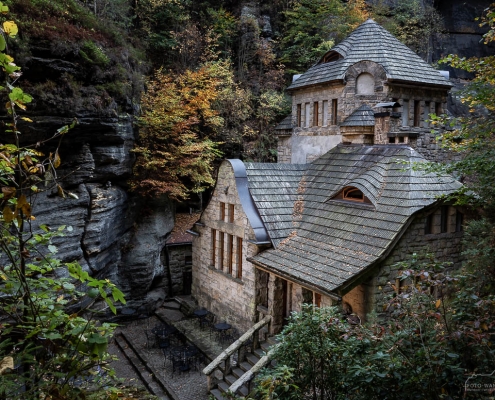 Fotoreise Elbsandsteingebirge - Altes Gaswerk in Hrensko