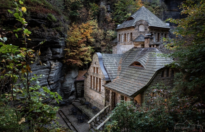Fotoreise Elbsandsteingebirge - Altes Gaswerk in Hrensko