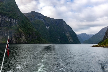 Postfähre von Gudvangen nach Kaupanger