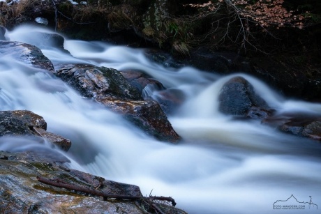 Winter an den Bodefällen im Harz
