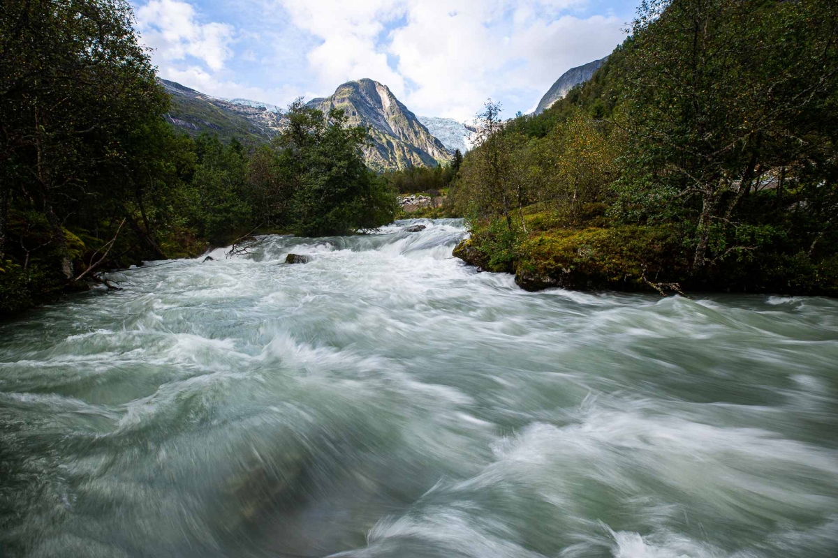 Fotoreise Norwegen - Bøyabreen Gletscher, Fjærland