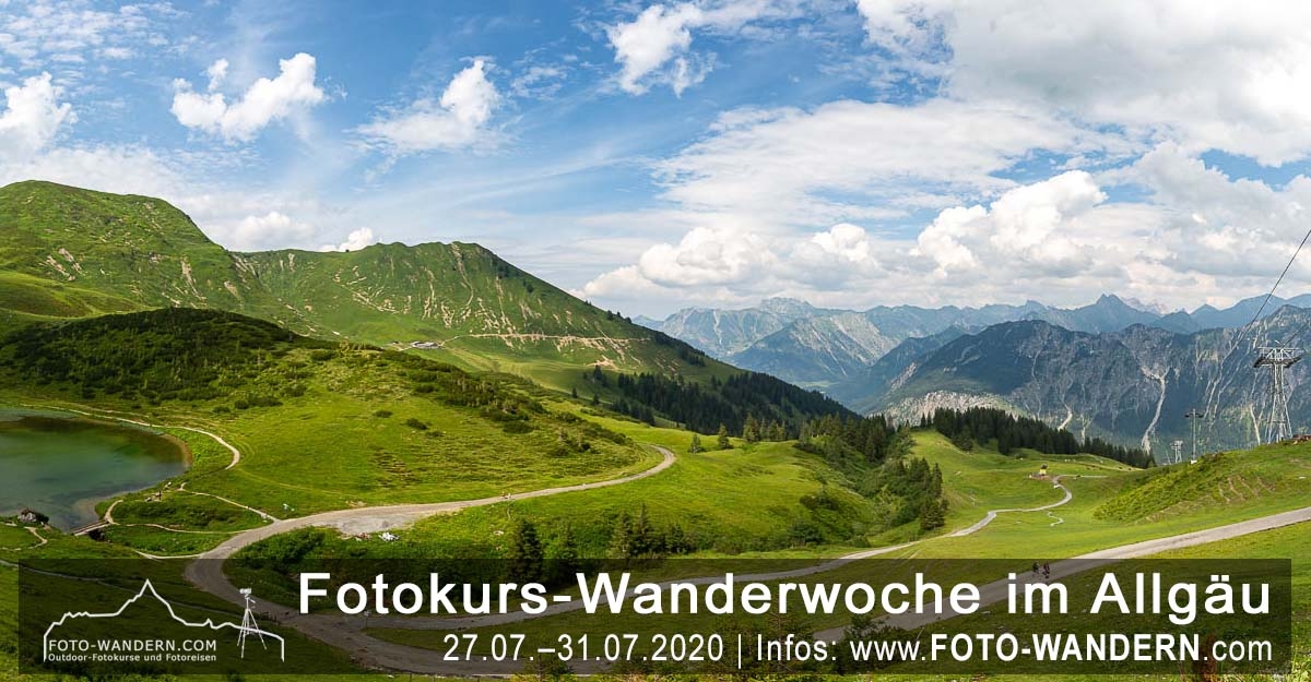 Fotokurs Wanderwoche Allgaeu Juli 2020