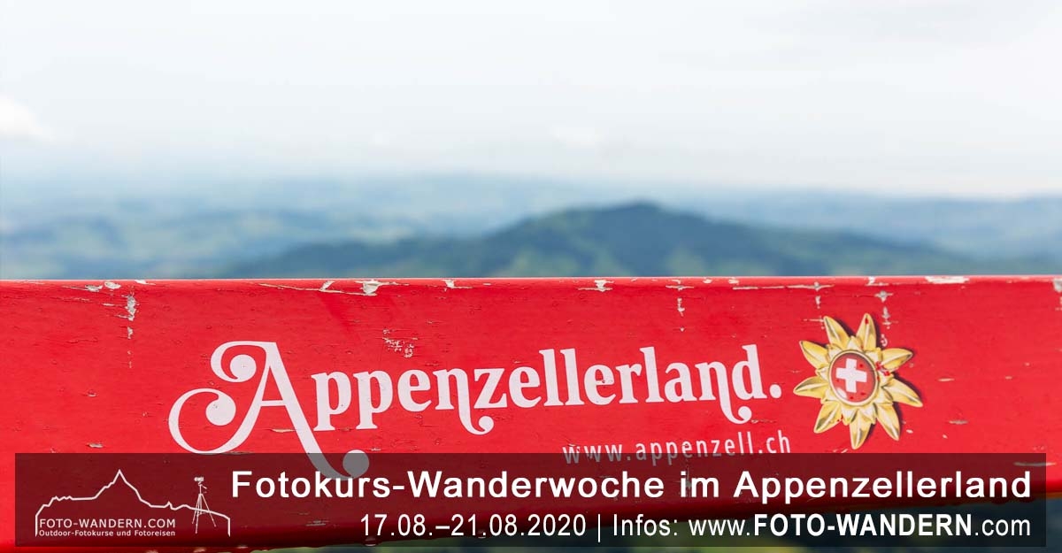 Fotokurs Wanderwoche Appenzellerland 2020
