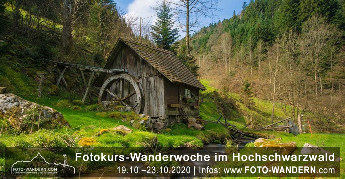 Fotokurs Wanderwoche im Hochschwarzwald 2020
