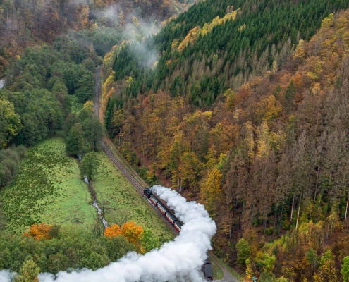 Fotowanderungen auf dem Südharzer Dampflok Steig