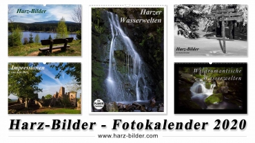 Übersicht Fotokalender Harzer-Bilder 2020