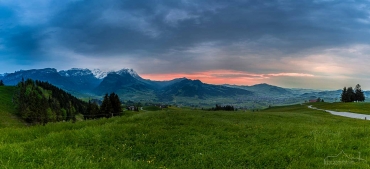 abends im Alpstein, Schweiz