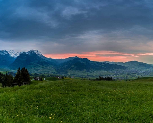 abends im Alpstein, Schweiz